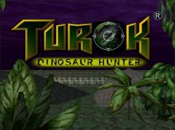 Turok - Dinosaur Hunter Title Screen
